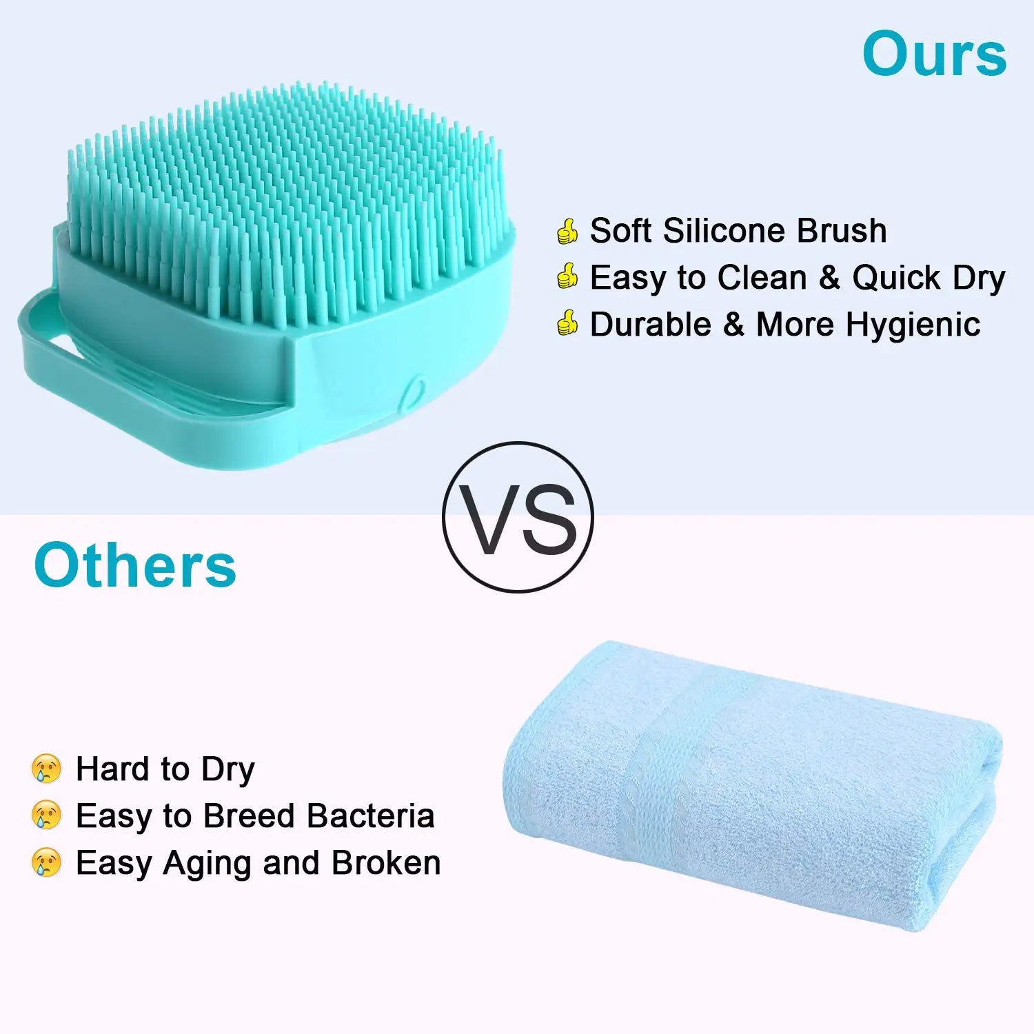 Pet Shampoo Brush