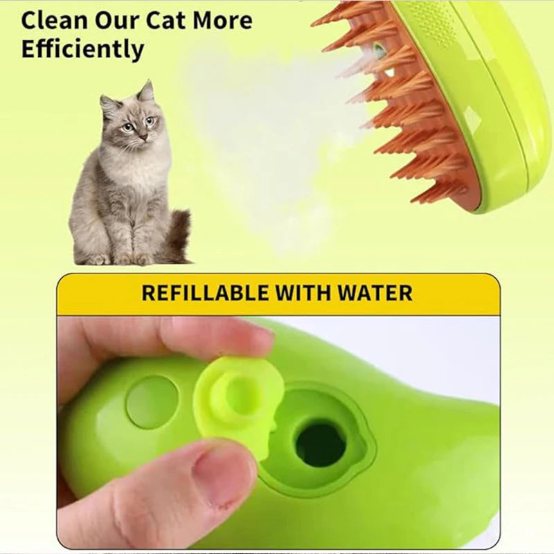 Pet Steam Brush