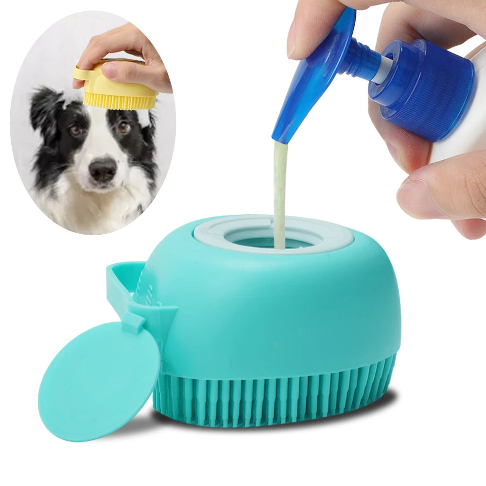 Pet Shampoo Brush
